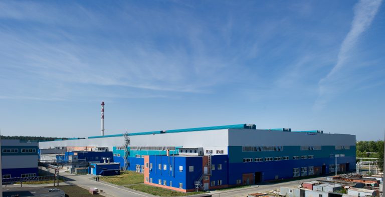 metallurgical plant against blue sky sunny day Private Label metallurgical plant against blue sky sunny day Private Label